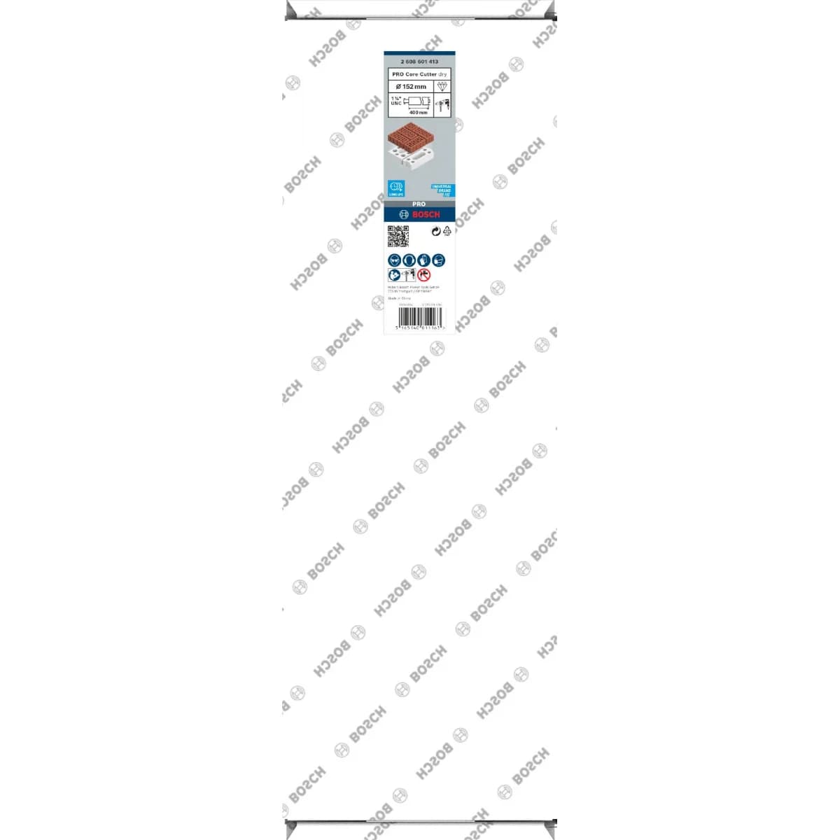 Broca PRO Core Cutter dry, 152 x 400 mm, 1 ¼ poleg UNC refª 2608601413 BOSCH - 2608601413 - Ferramentaspro.pt