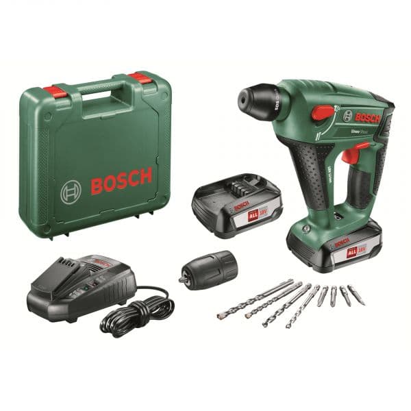Bosch Martelo Perfurador Uneo Maxx 18v 2.5ah 3 Em 1