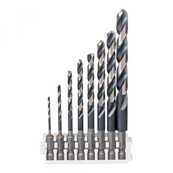 Bosch Broca Professional Hss Impact 2-10 Mm Drill Bit 8 Unidades Prateado