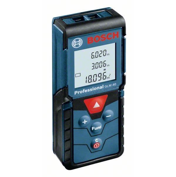 Bosch Medidor de Distâncias Laser GLM 40 Professional - 19387340