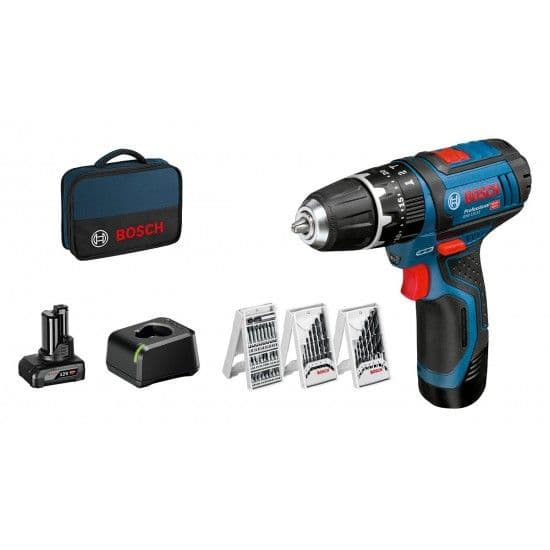 Bosch Berbequim sem fios GSB 12V-15 Promo Pack - 06019B690G