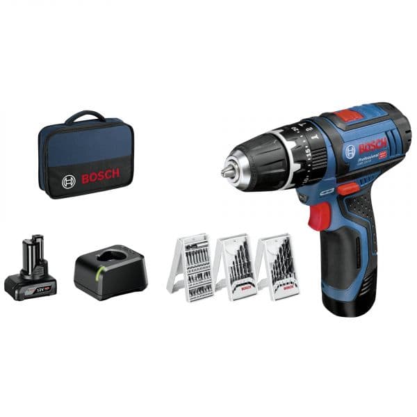 Bosch Berbequim sem fios GSB 12V-15 Promo Pack - 06019B690G