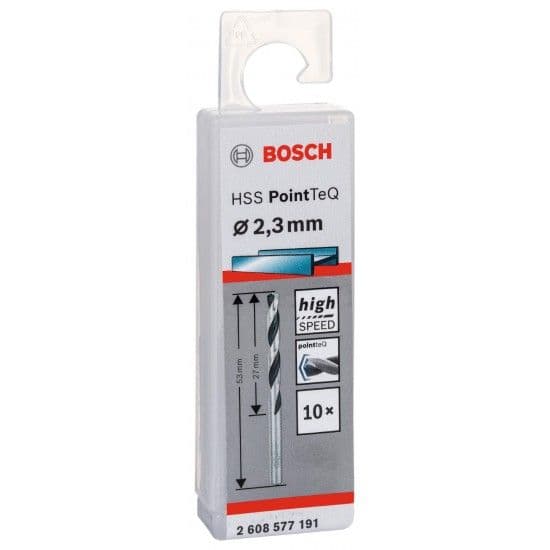 Broca helicoidal HSS PointTeQ 2,3 mm refª 2608577191 BOSCH