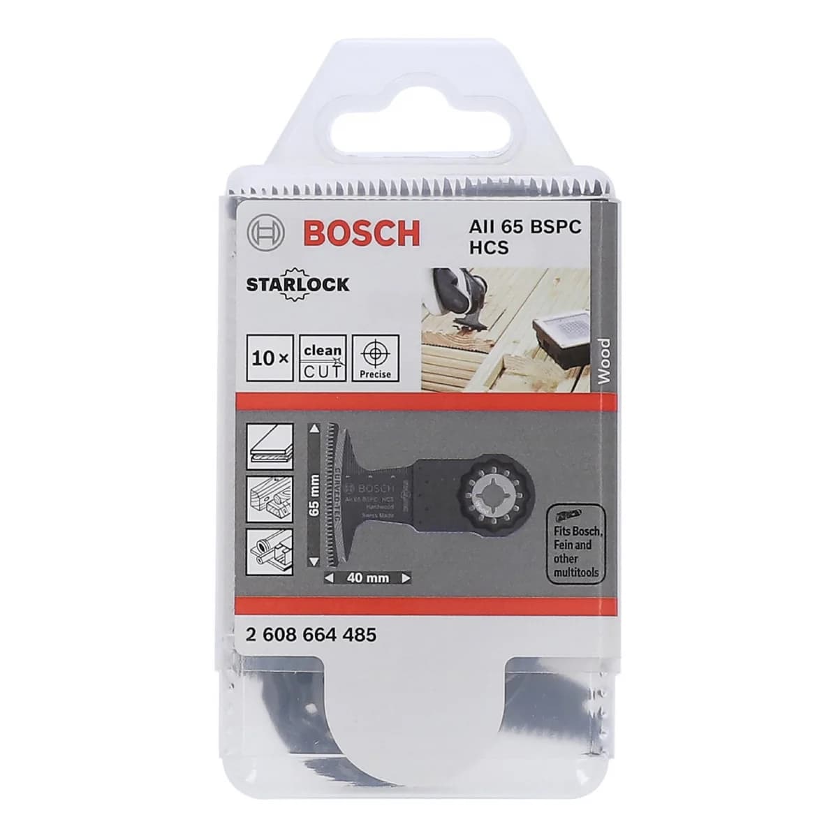 RB - 10 UNID. AII65 BSPC refª 2608664485 BOSCH - 2608664485 - Ferramentaspro.pt