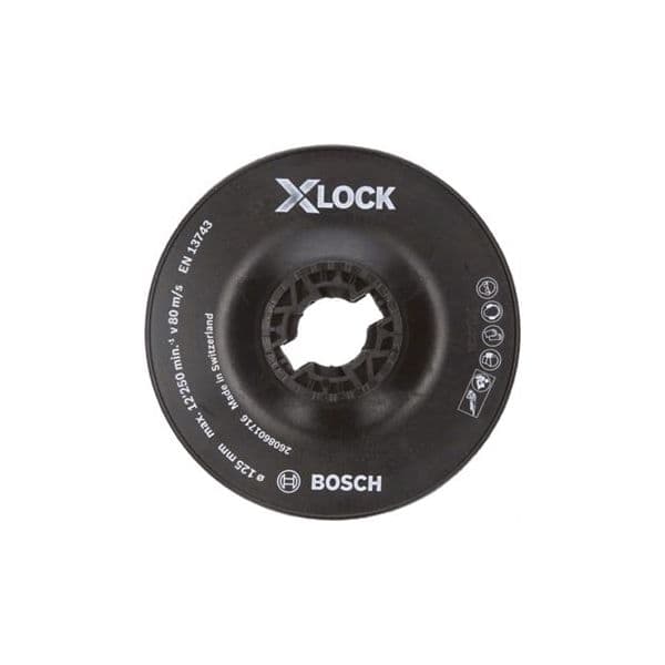 Bosch Prato Base X-lock para Disco Lixa 125mm -2.608.601.716-bosch