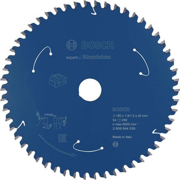 Bosch Professional T54 160 Mm Circular Saw Blade Azul