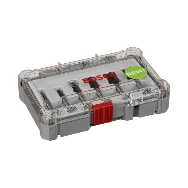 Bosch Kit Fresas 8MM Ranhurar Rebaixar 6PCS - 2607017466