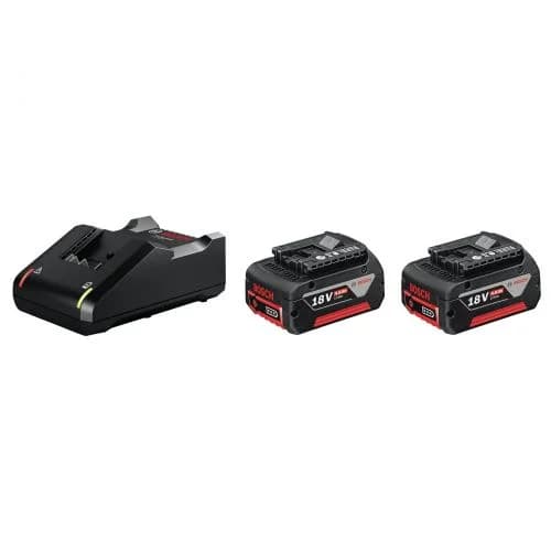 Bosch Bateria Recarregável 2x 4.0Ah + Gal 18V-40 - 1600A019S0