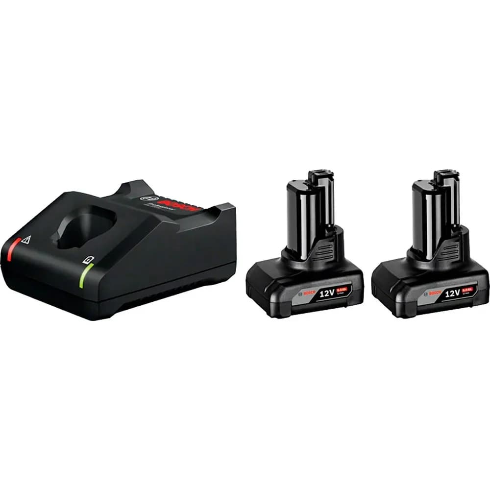 Bosch Bateria Recarregável 2x 6.0Ah GAL 12V-40 - 1600A01B20