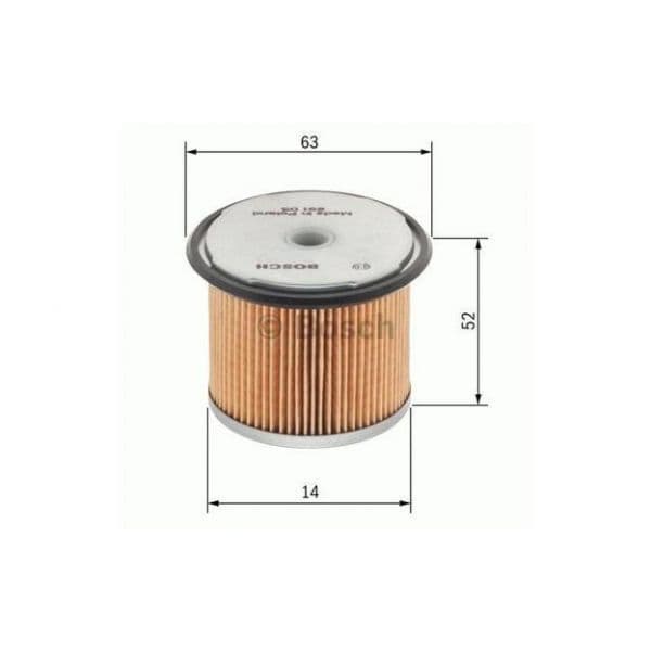 Bosch - 1 457 431 028 - Filtro de combustível - 3165141019605