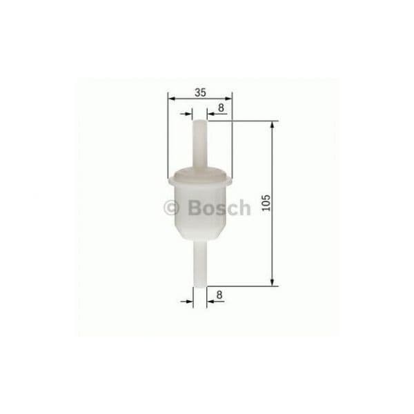Bosch - 0 450 904 058 - Filtro de combustível - 3165141146806