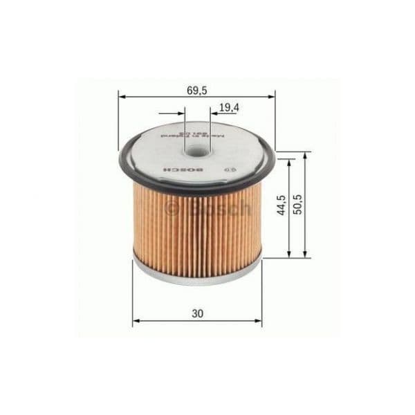 Bosch - 1 457 429 657 - Filtro de combustível - 3165141238143
