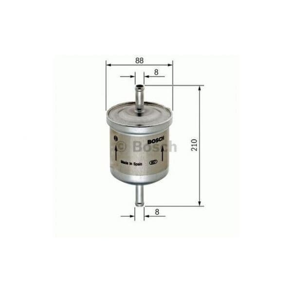 Bosch - 0 450 905 908 - Filtro de combustível - 3165141238174
