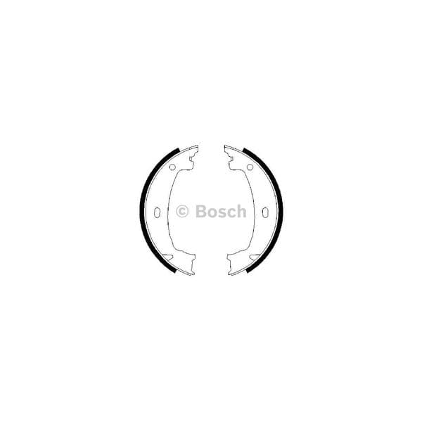 BOSCH Jogo de maxilas de travão - 3165143505144