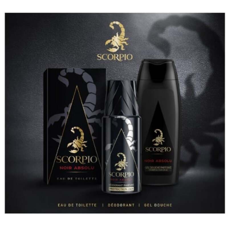 Conjunto Noir Absolu EDT 75 ml, sprchový gel 250 ml a Desodorizante 150 ml