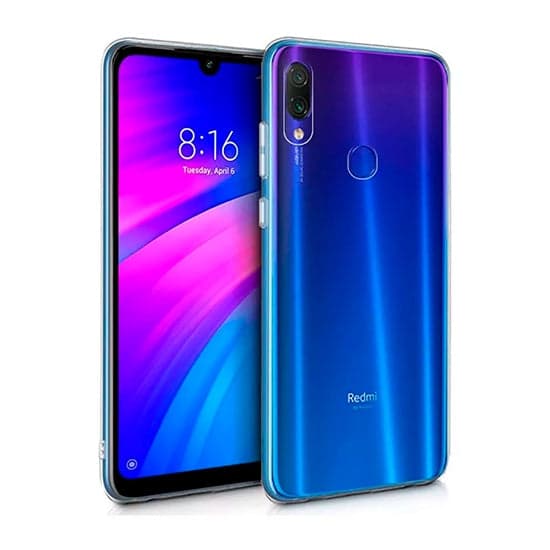 Capa Silicone Xiaomi Redmi 7 - Transparente