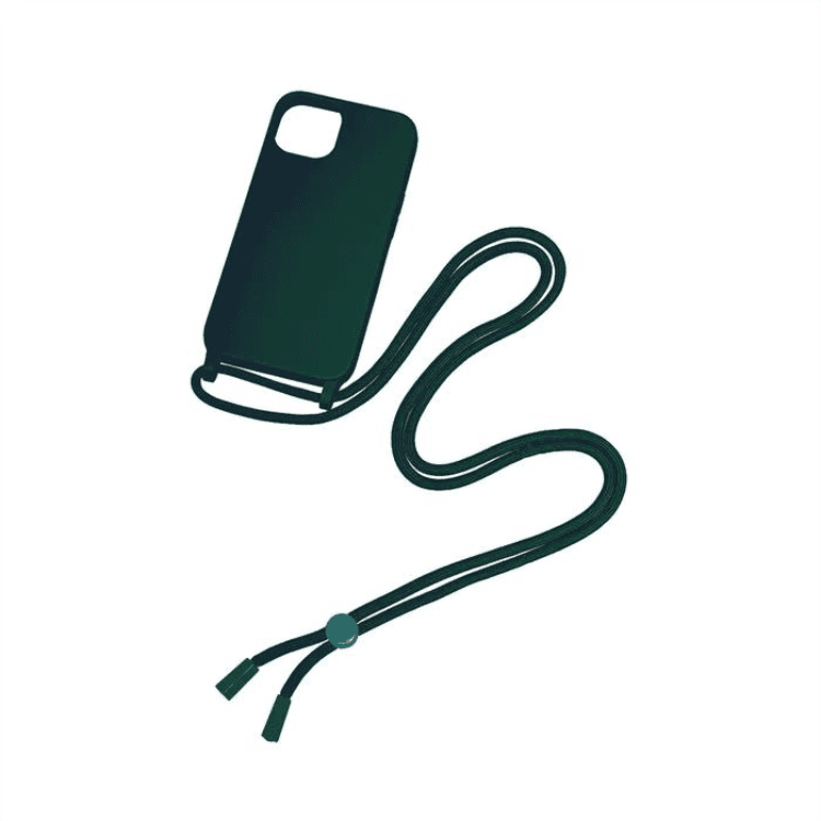 Rixus Capa Rixus iPhone 15 Pro Max Tpu Verde com Cordão