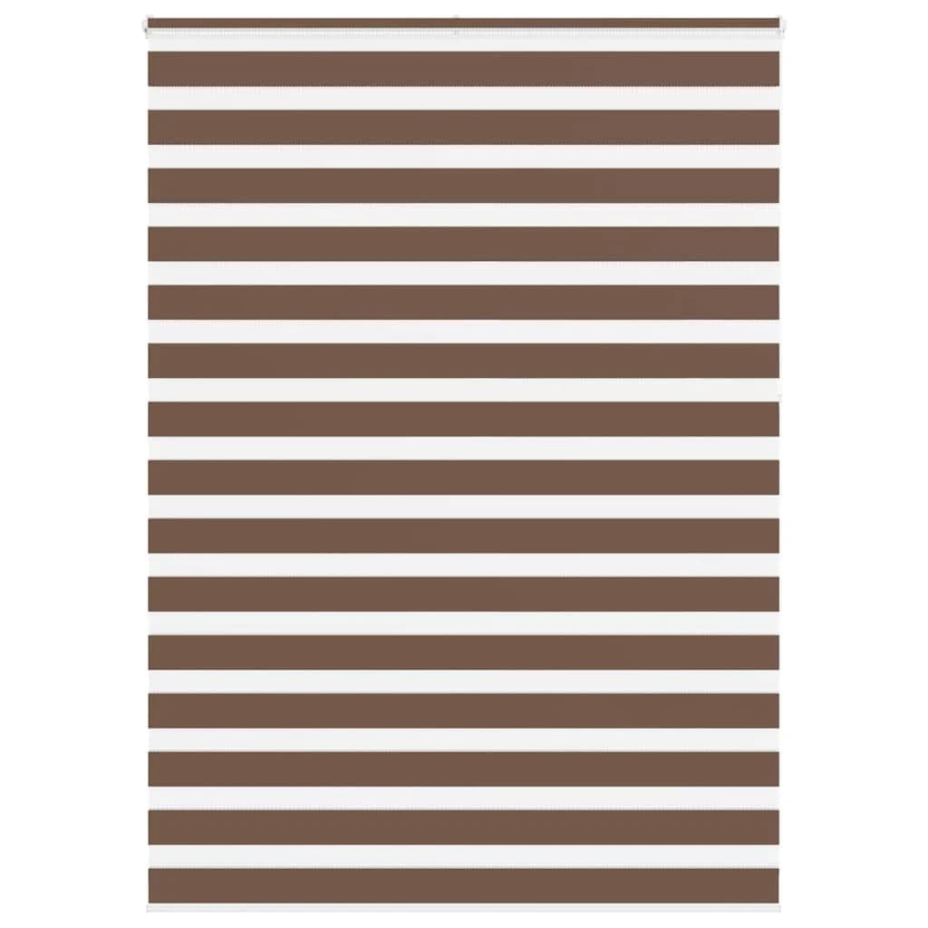 vidaXL Cortina de zebra 160x230 cm largura do tecido 155,9cm poliéster