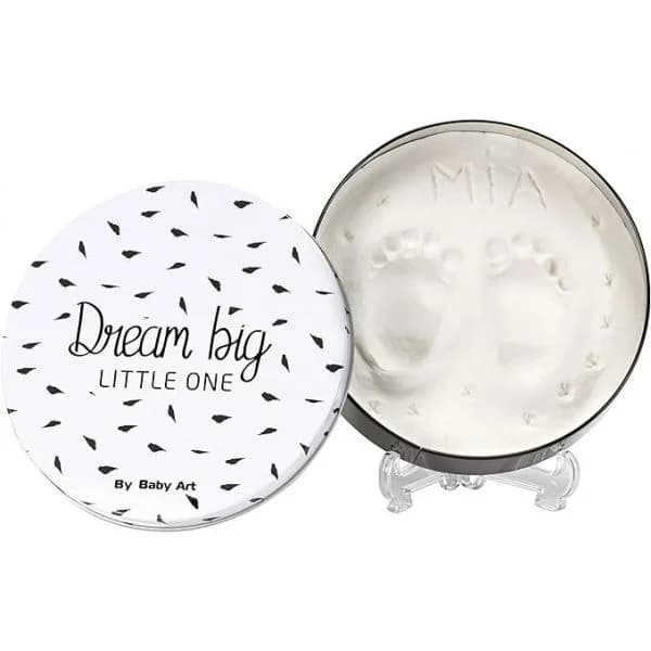 Baby Art Magic Box Round Black White