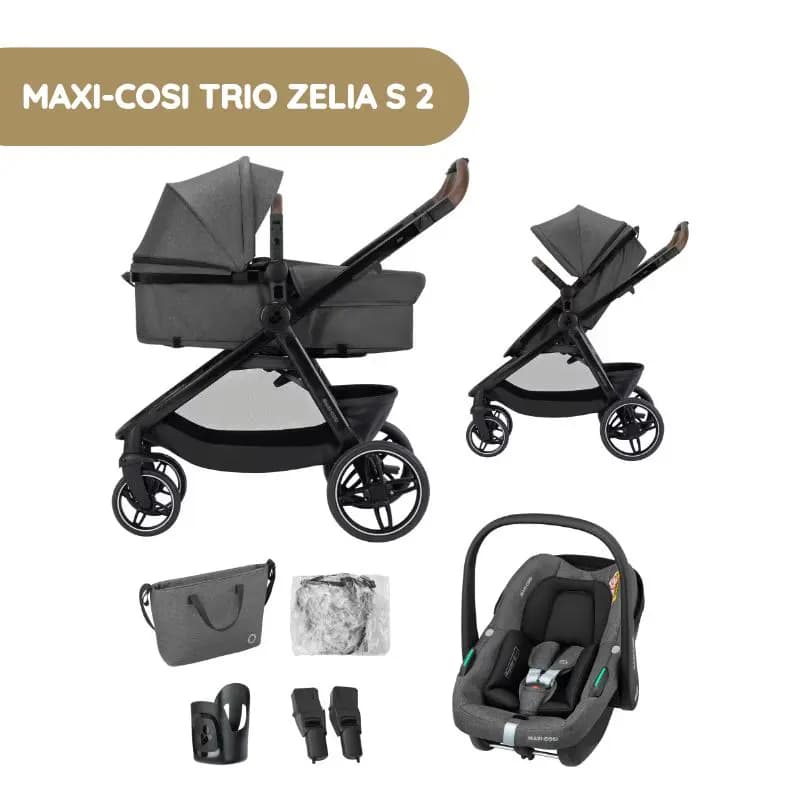 Trio Maxi-Cosi Zelia S2 Dark Grey