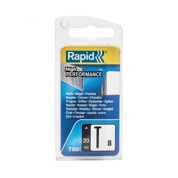 Rapid Prego Brad N.º 8 20mm Blister 750 Unidades