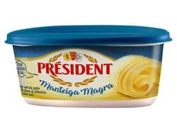 manteiga president magra baixo teor de sal 250g