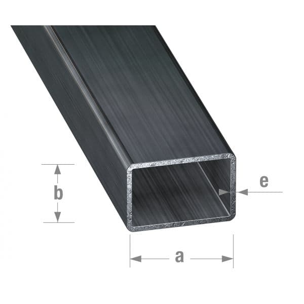 Cqfd Tubo Aço Retangular 35x20mm - 1m - 2402057