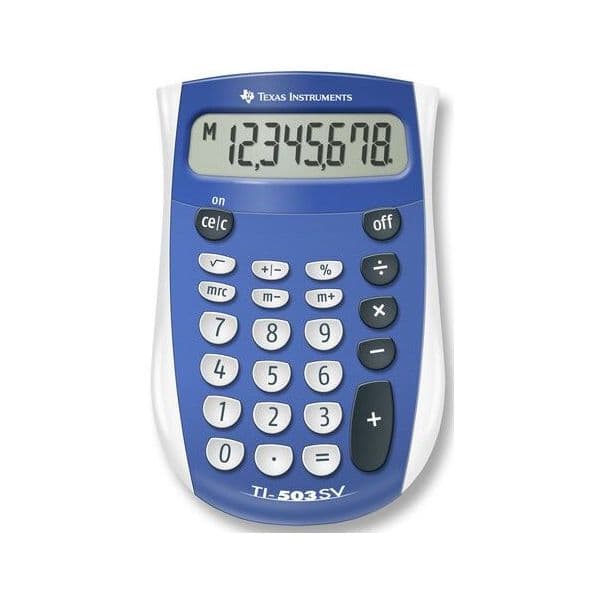 Calculadora Texas Instruments TI-503SV