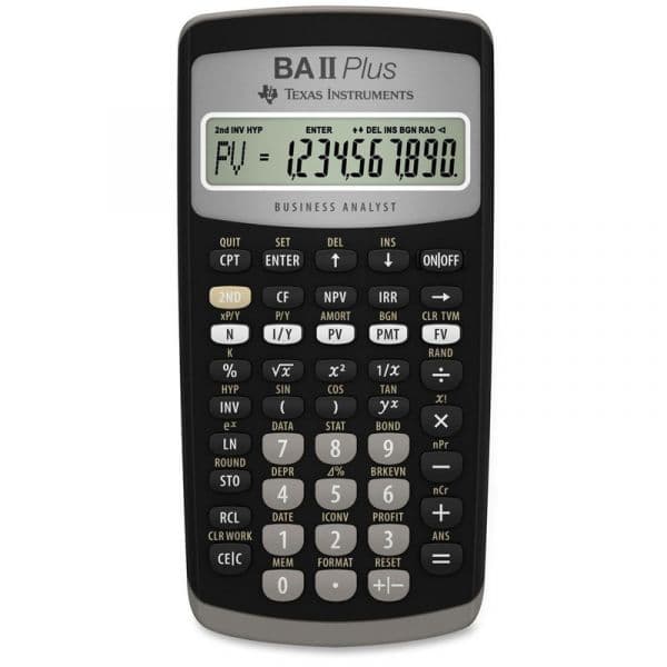 Calculadora Texas Financeira TI BA II Plus
