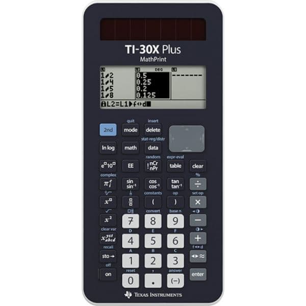 Calculadora Texas Instruments Científica TI-30X PLUS MathPrint Preto