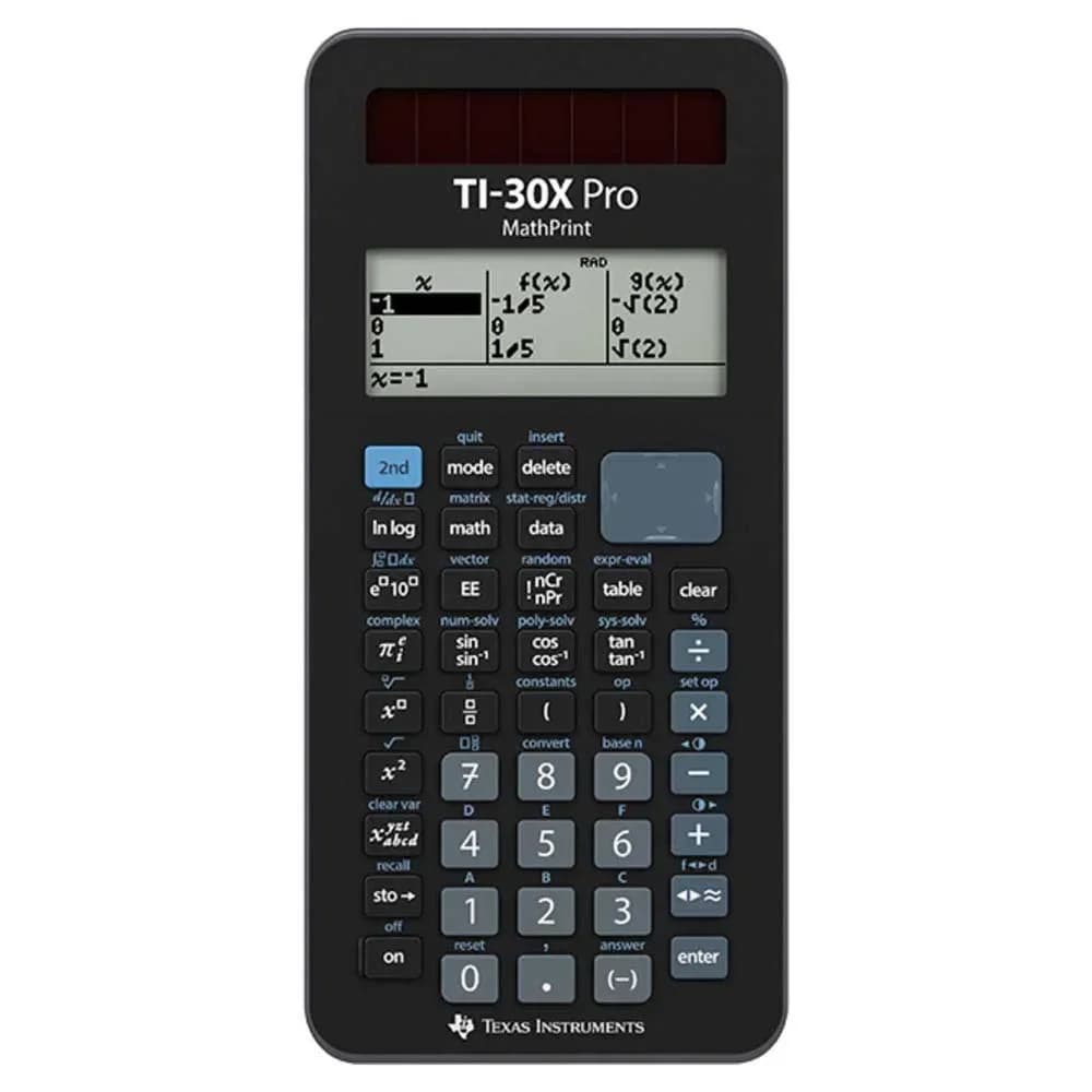 Calculadora Texas Instruments Científica TI 30X Pro MathPrint