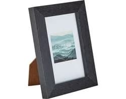 moldura actuel em mdf preto 10x15cm
