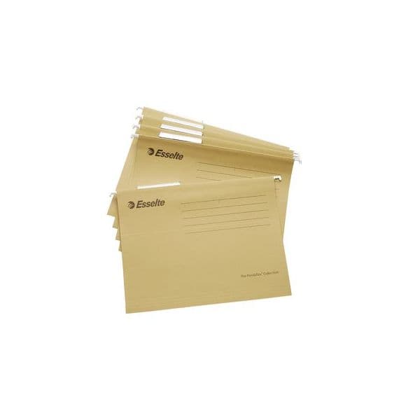 Esselte Capas de Arquivo Suspenso Pendaflex Fólio Kraft 50un