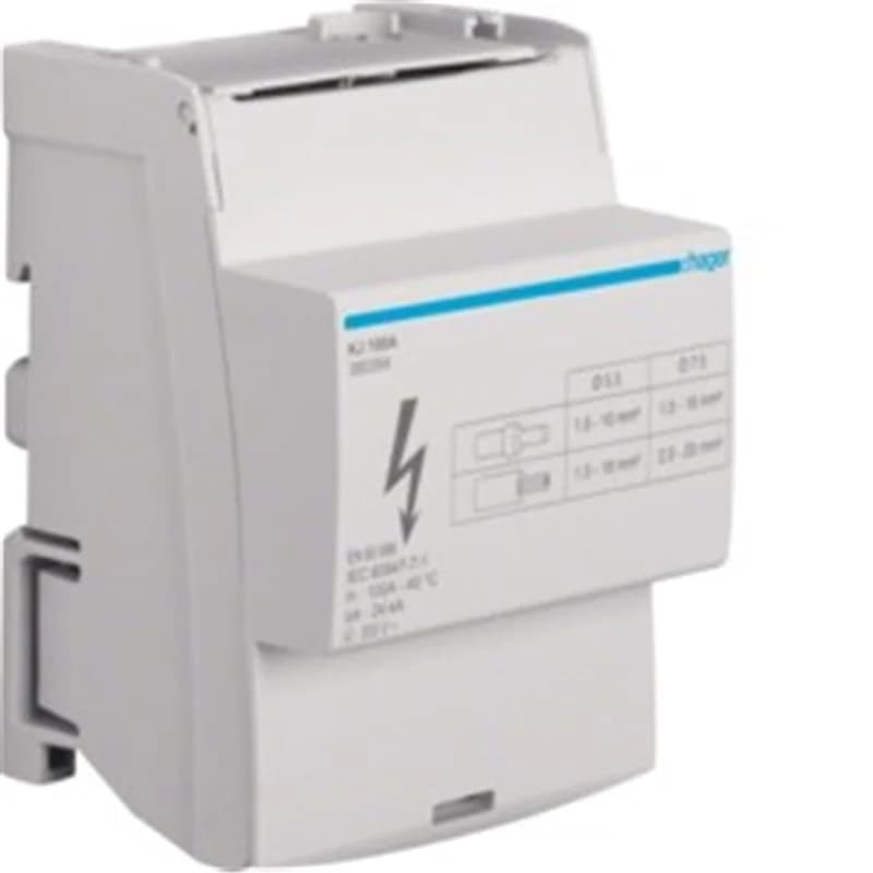 Repartidor/Barramento Escada Hager KJ100A 4P 100A 4x7 Lig.4M