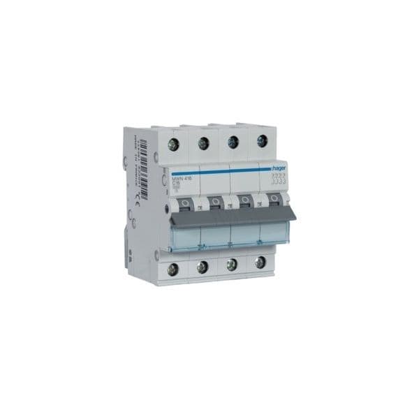 Geral Disjuntor 4x16Amp Hager