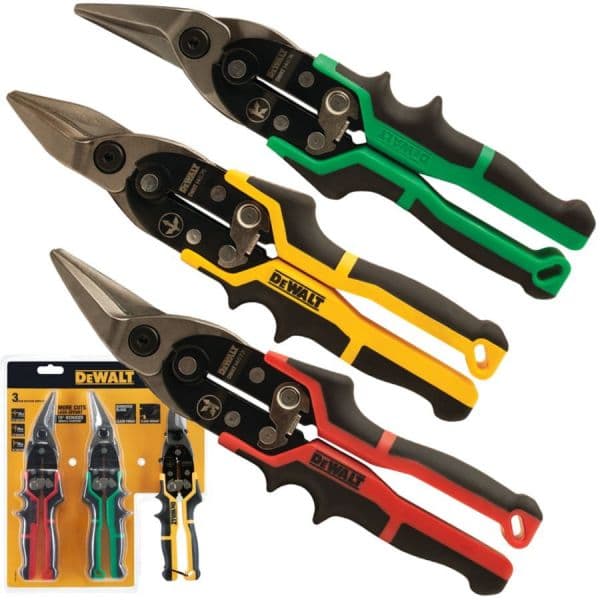 Dewalt Set 3 Tesouras Corte Chapa Dewalt- DWHT14676-0