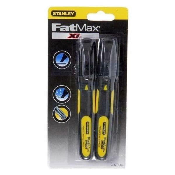 Stanley Marcador Fatmax Ponta Fina Preto 0-47-314
