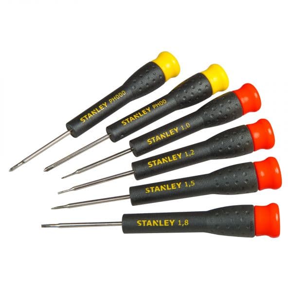 Stanley Jogo 6 Chaves de Fenda Fixos ref.STHT0-62631