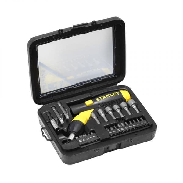 Stanley Kit Chave Punho C/roquete 22 Peças - 0-63-022