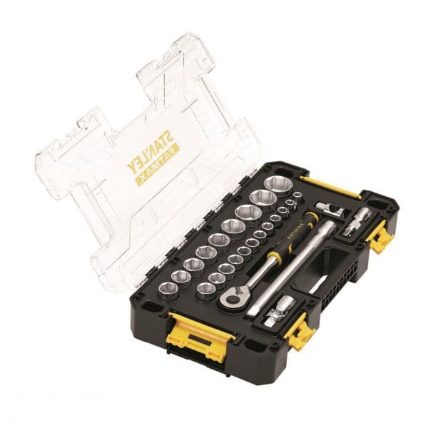 Stanley Fatmax Mala com Chaves de Caixa Stanley L-stak 1/4" 26 Chaves