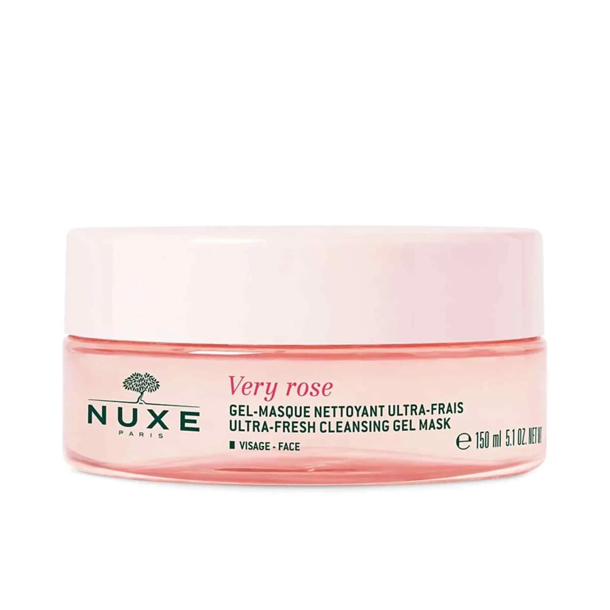 Nuxe Very Rose Máscara Gel de Limpeza Ultra Fresca 150ml