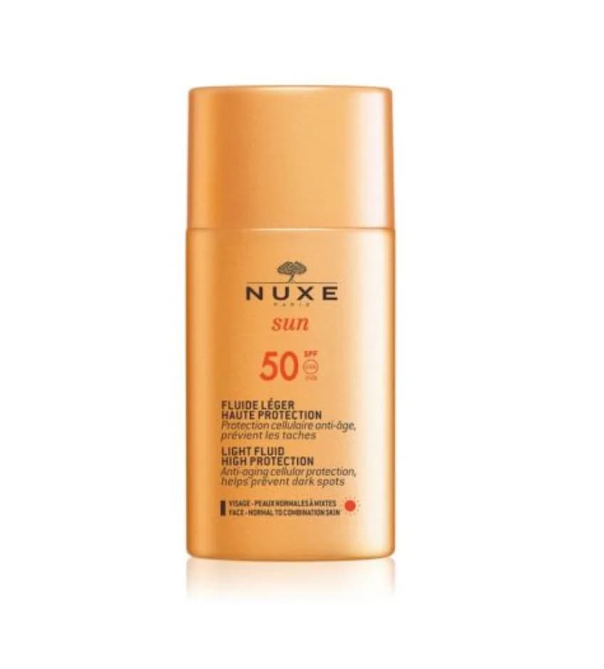 Protetor Solar Nuxe Sun Light Fluid High Protection SPF50 50ml