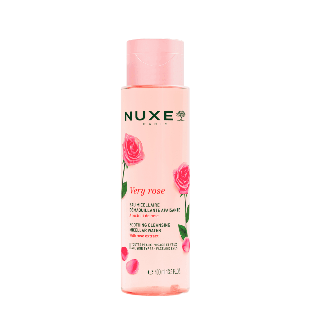 Nuxe Very Rose Água Micelar Desmaquilhante Hidratante 3 em 1 400ml