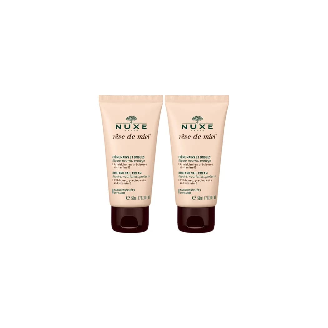 Nuxe Rêve de Miel Creme de Mãos & Unhas 2x50ml