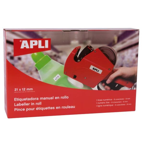 Apli Etiquetadora de Preços 1 Linha 8 Caracteres