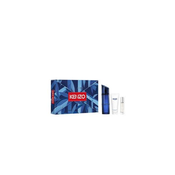Kenzo Homme Man Eau de Toilette 110ml + Eau de Toilette 10ml + Gel de Duche 75ml Coffret