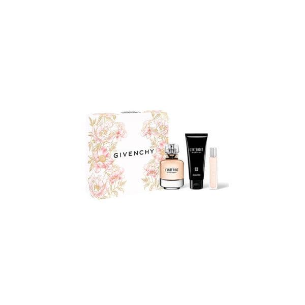 Givenchy L'interdit Woman Eau de Parfum 80ml + Loção Corporal 75ml + Mini Eau de Parfum 12.5ml Coffret