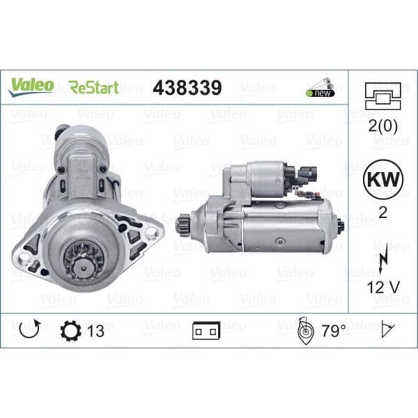 Valeo Motor de Arranque - 438339