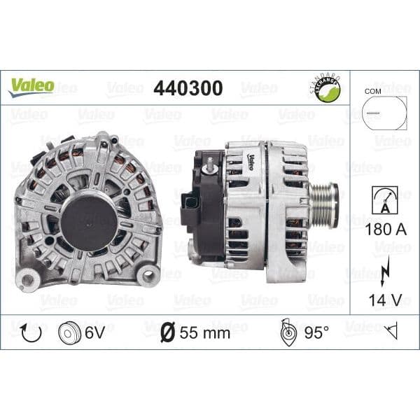 VALEO Alternador - 440300