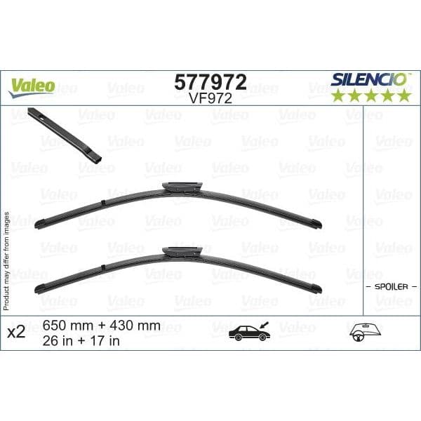 Valeo Escova do Limpa-Vidros - 577972